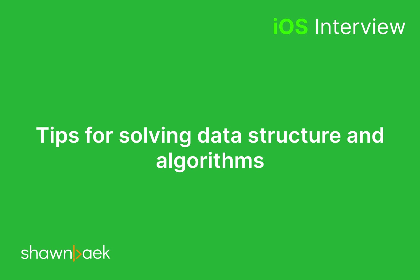 Swift, Tips for solving data structure and algorithms