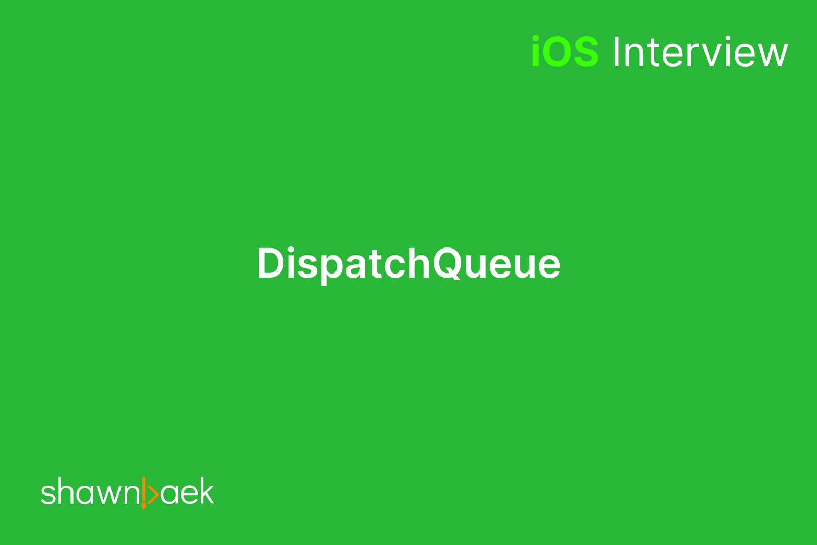 Swift, DispatchQueue